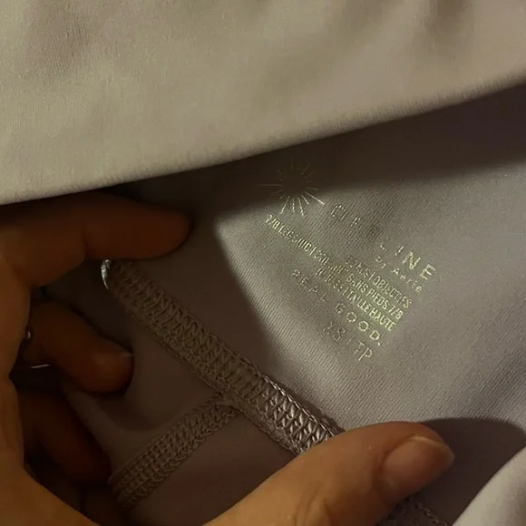 OFFLINE By Aerie Goals High Waisted Legging in Lavender Size XS - Picture 3 of 3